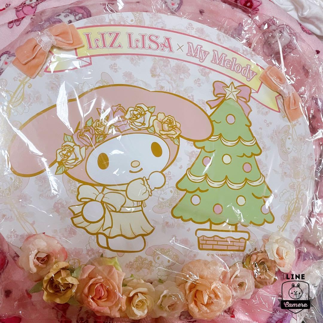 ⟡.·LIZLISA リズリサ 花柄コート リズメロ マイメロ⟡.· レア リズリサ リズメロ マイメロ コート ピンク リボン LIZ LISA